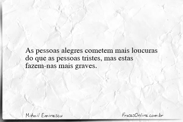 Frase de Mihail Eminescu