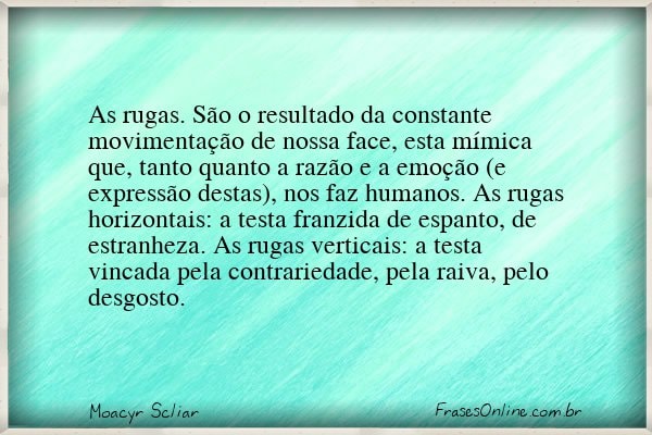 Frase de Moacyr Scliar