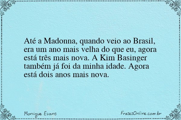 Frase de Monique Evans