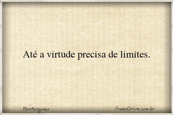Frase de Montesquieu