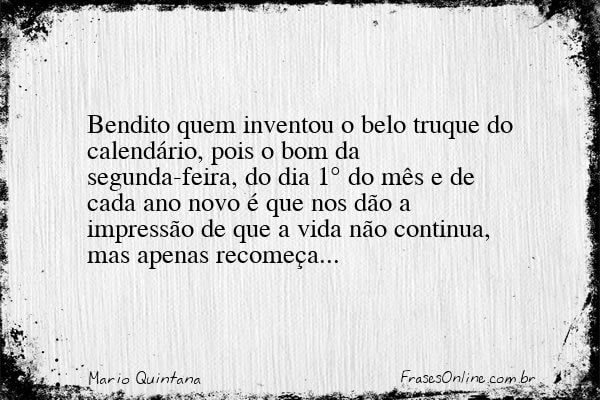 Frase de Mario Quintana