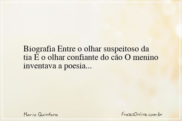 Frase de Mario Quintana