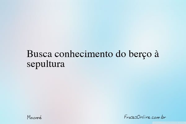 Frase de Maomé