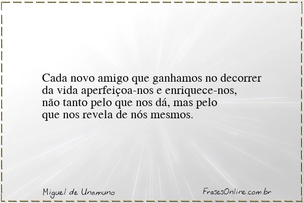 Frase de Miguel de Unamuno