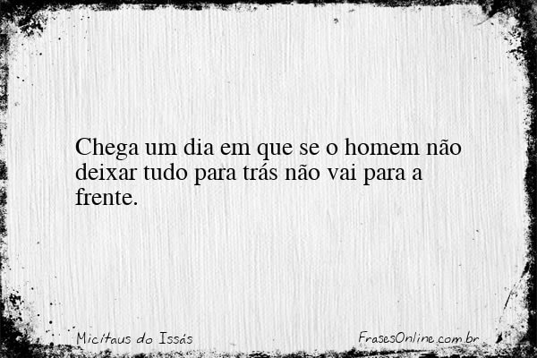 Frase de Micítaus do Issás
