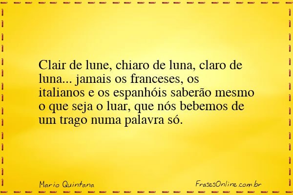 Frase de Mario Quintana
