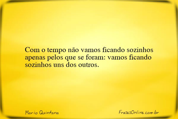 Frase de Mario Quintana