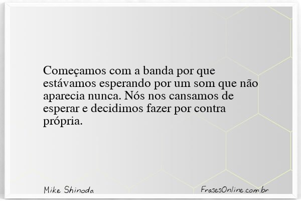 Frase de Mike Shinoda