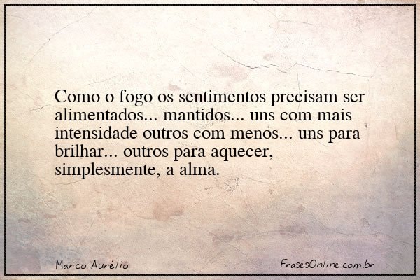 Frase de Marco Aurélio