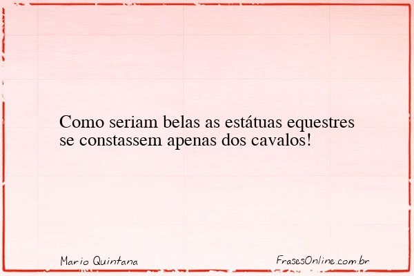 Frase de Mario Quintana