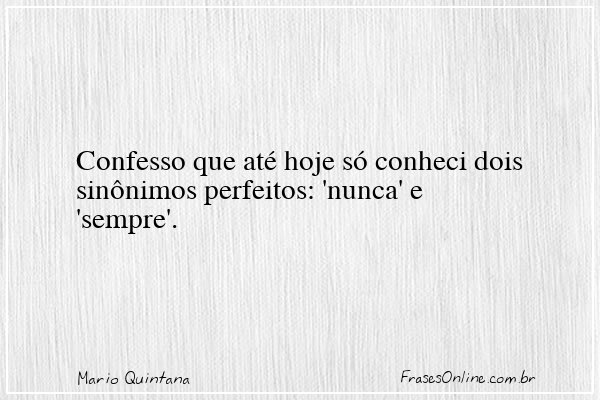 Frase de Mario Quintana