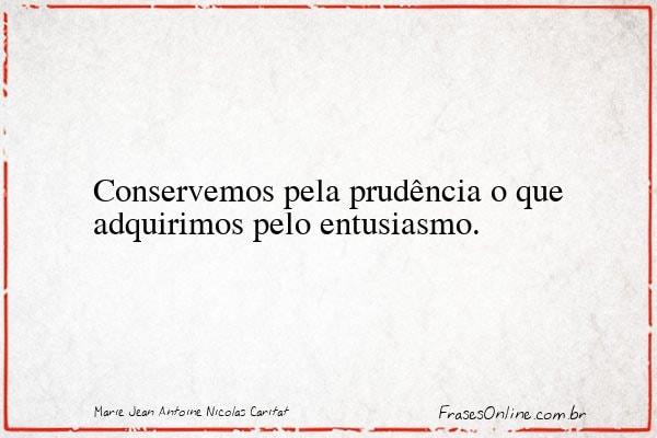 Frase de Marie Jean Antoine Nicolas Caritat