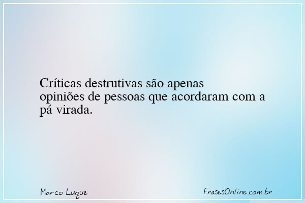 Frase de Marco Luque