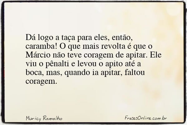 Frase de Muricy Ramalho