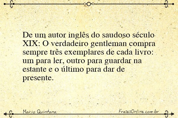Frase de Mario Quintana