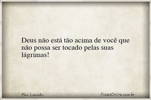 Frase de Max Lucado