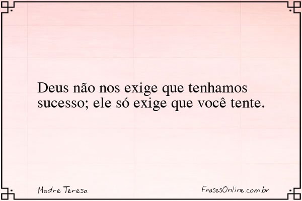 Frase de Madre Teresa
