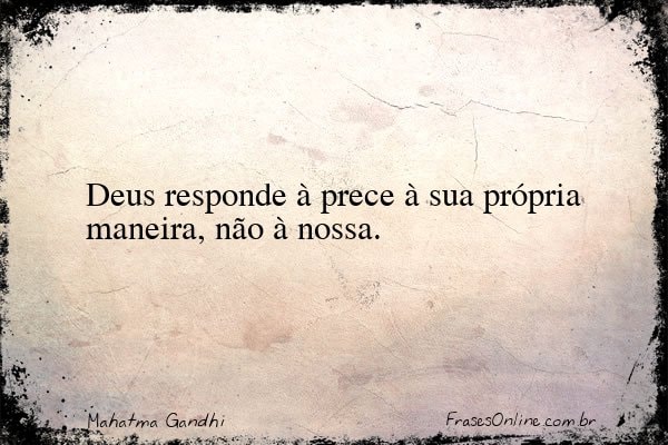 Frase de Mahatma Gandhi