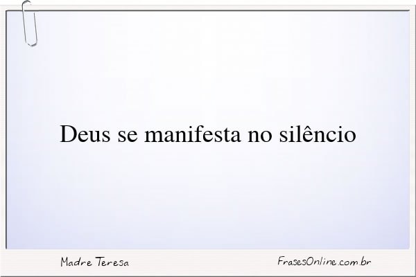Frase de Madre Teresa