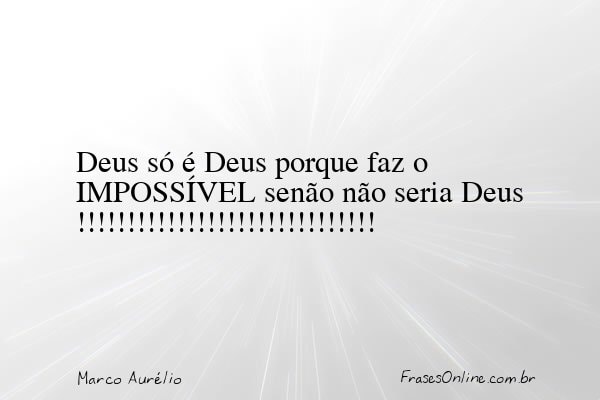 Frase de Marco Aurélio