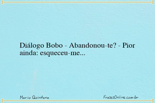 Frase de Mario Quintana