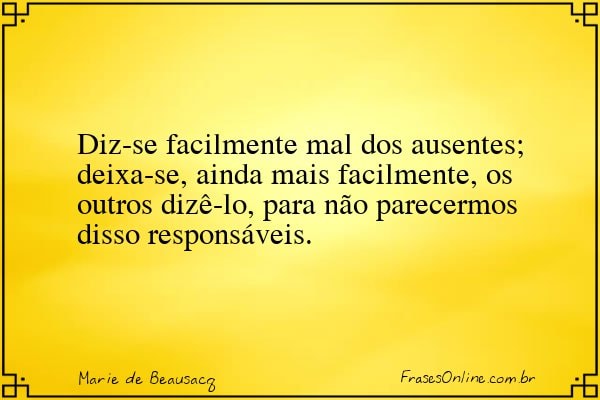 Frase de Marie de Beausacq