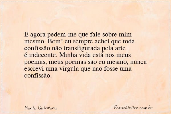 Frase de Mario Quintana