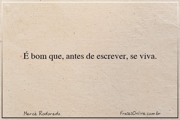 Frase de Mercè Rodoreda