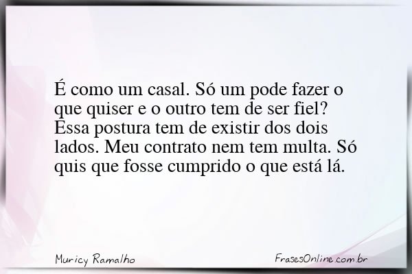 Frase de Muricy Ramalho