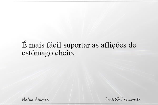Frase de Mateo Alemán