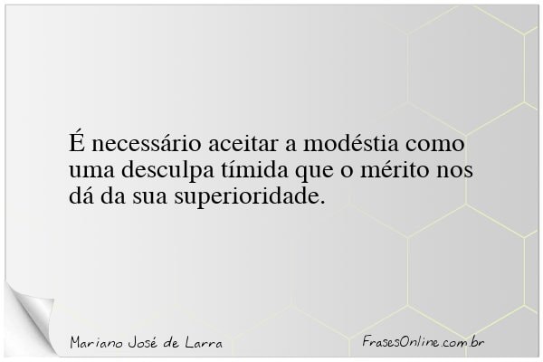 Frase de Mariano José de Larra