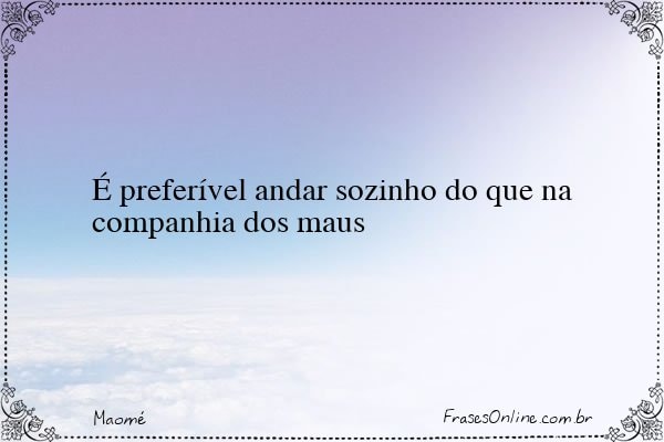 Frase de Maomé