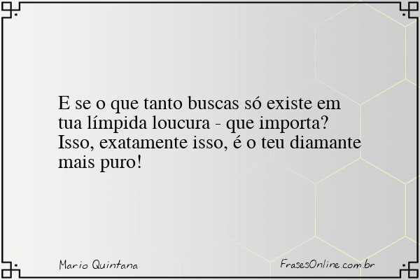 Frase de Mario Quintana