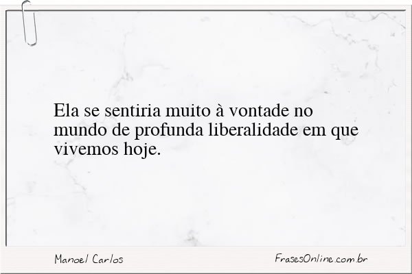 Frase de Manoel Carlos