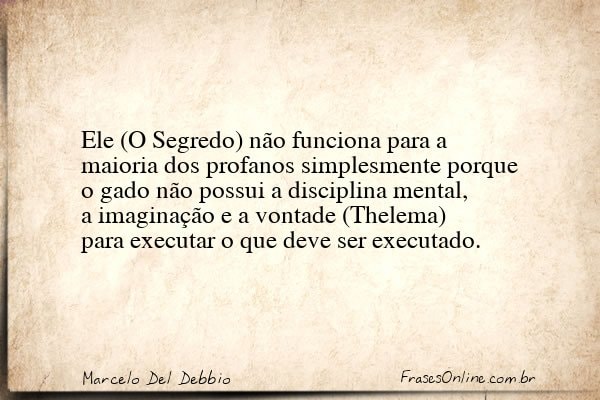 Frase de Marcelo Del Debbio