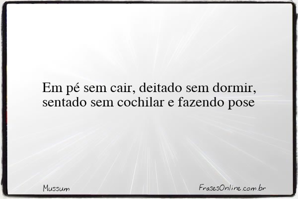 Frase de Mussum