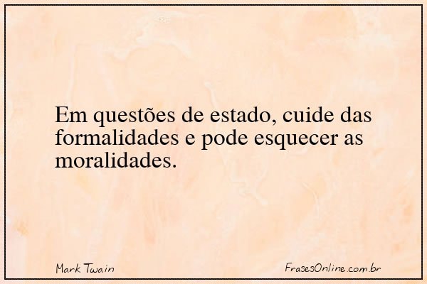 Frase de Mark Twain