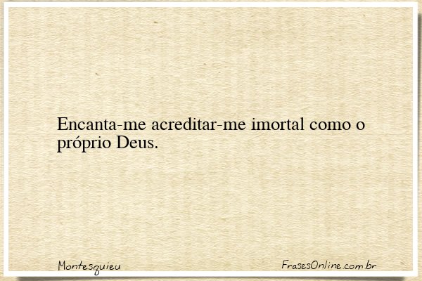 Frase de Montesquieu