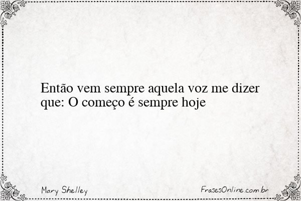 Frase de Mary Shelley