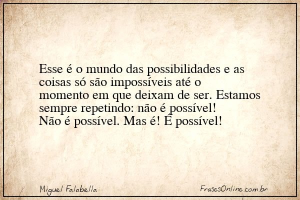 Frase de Miguel Falabella