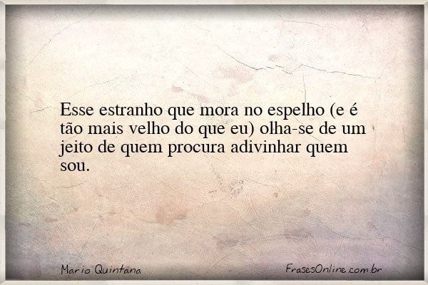 Frase de Mario Quintana