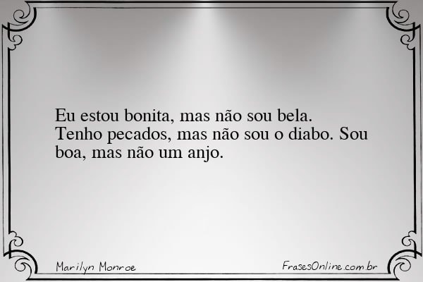 Frase de Marilyn Monroe