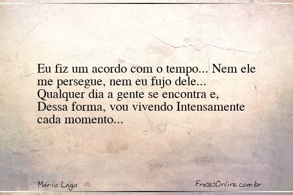 Frase de Mário Lago