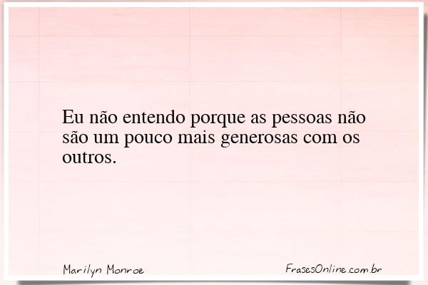 Frase de Marilyn Monroe