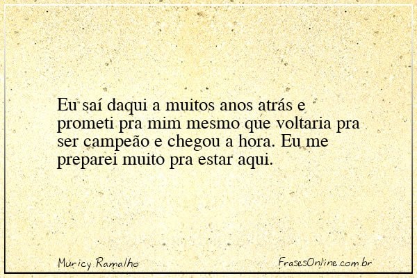 Frase de Muricy Ramalho