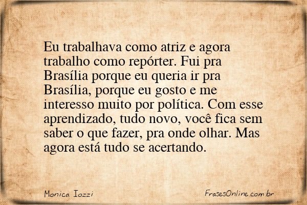 Frase de Monica Iozzi