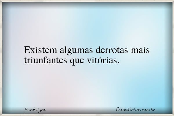 Frase de Montaigne