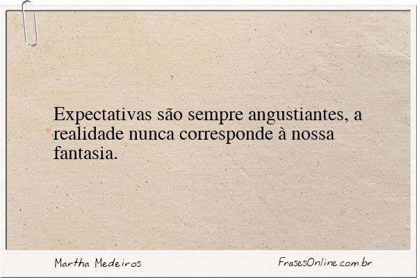 Frase de Martha Medeiros