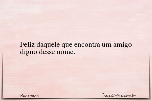 Frase de Menandro