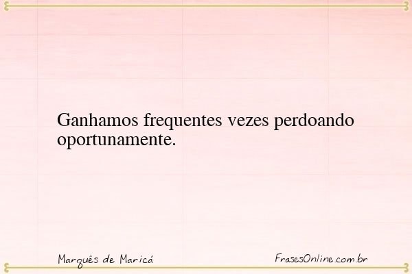 Frase de Marquês de Maricá